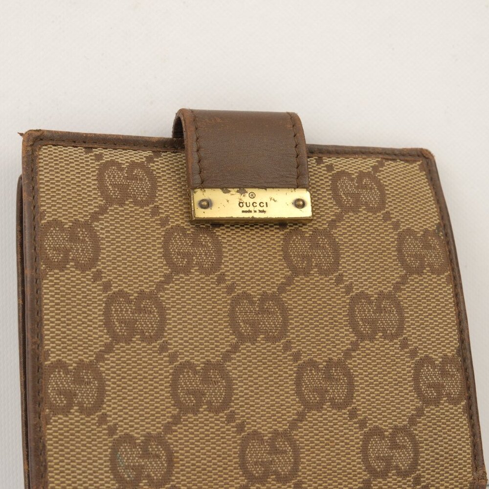 Gucci GG Canvas Monogram Bifold Wallet, Brown/Tan - Picture 4 of 12